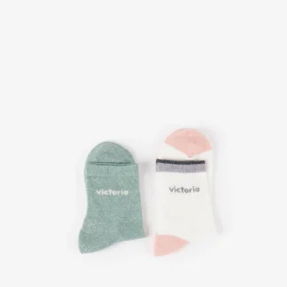 CALCETINES VICTORIA LUREX JADE