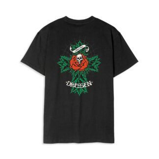 CAMISETA SANTA CRUZ DRESSEN ROSE NEGRA