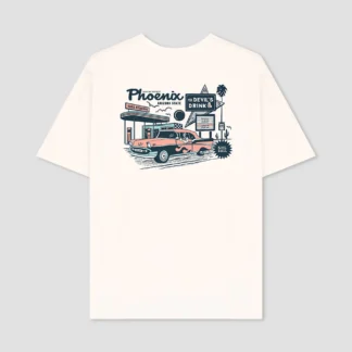 CAMISETA KAOTIKO GAS STATION ORGANIC COTTON