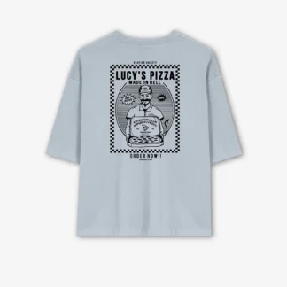 CAMISETA KAOTIKO LUCY´S PIZZA STEEL