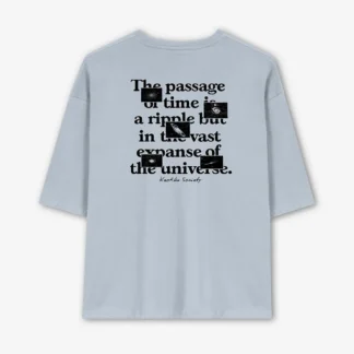 CAMISETA KAOTIKO UNIVERSE QUOTE STEEL