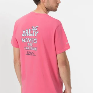 CAMISETA ELPULPO SALTY WAVES ROSA CHICLE