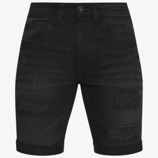 SHORT INDICODE KADEN HOLES NEGRO