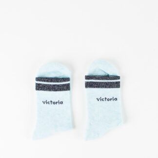 CALCETÍN VICTORIA LUREX MENTA