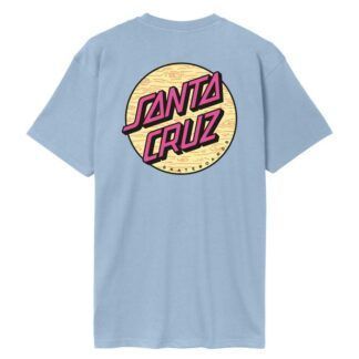 CAMISETA SANTA CRUZ WAGON DOT CHEST AZUL